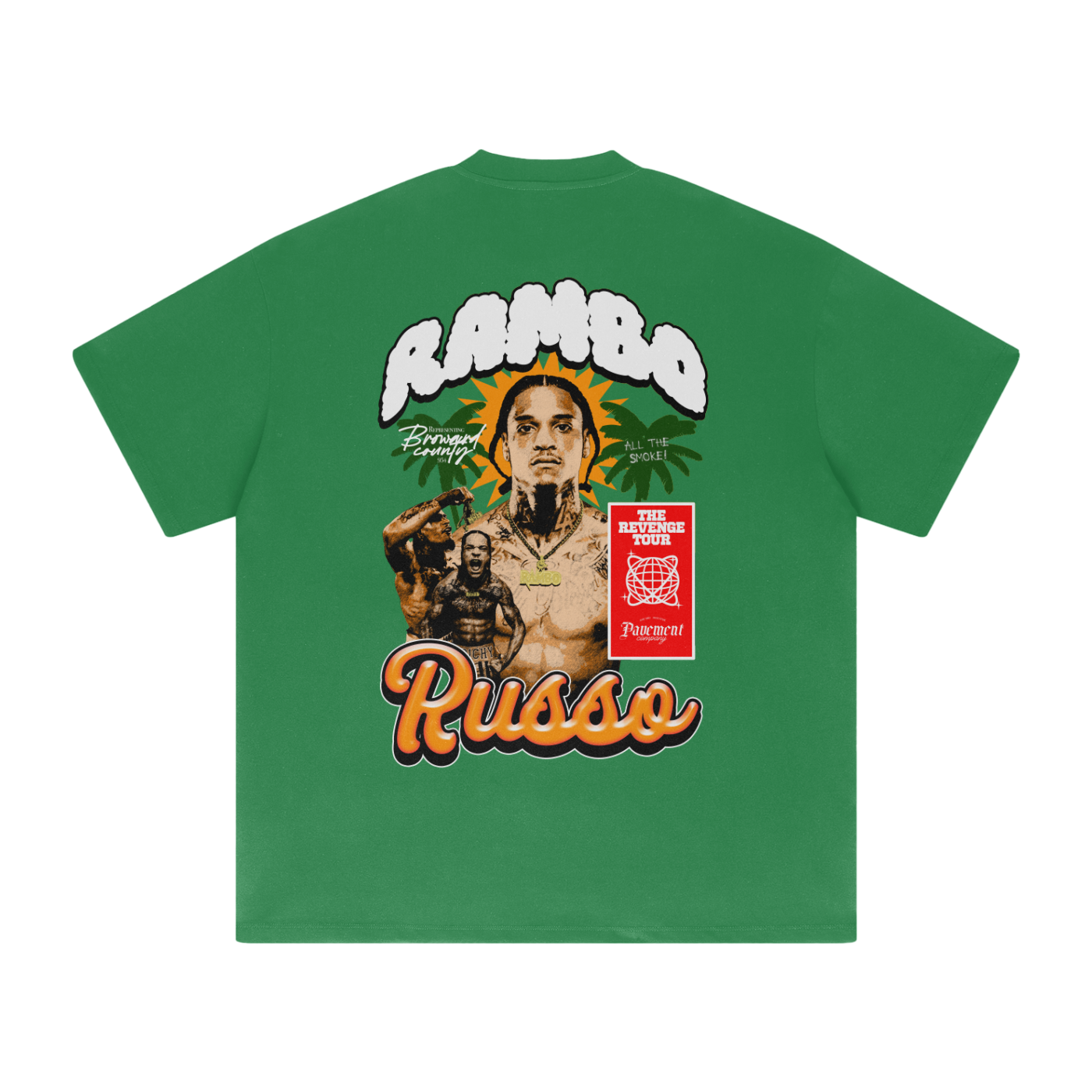 "BROWARD COUNTY" RR - Heavyweight Tee