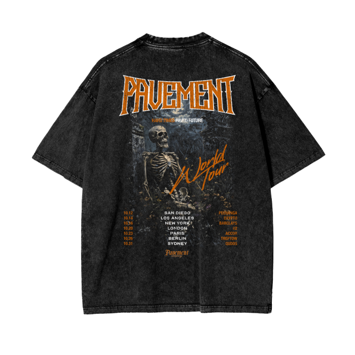 "WORLD TOUR" PVMNT TEE