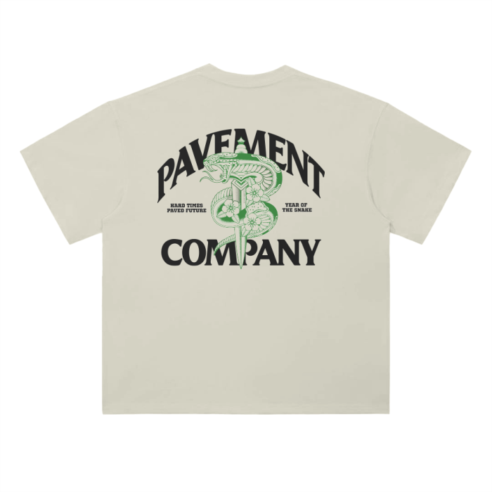 "YEAR OF THE SNAKE" PVMNT TEE