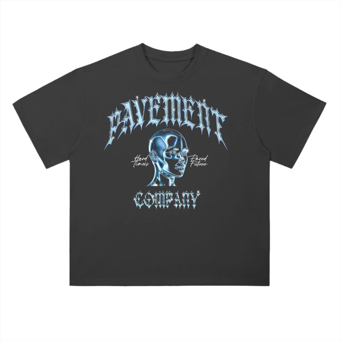 "CHROME DOME" PVMNT TEE