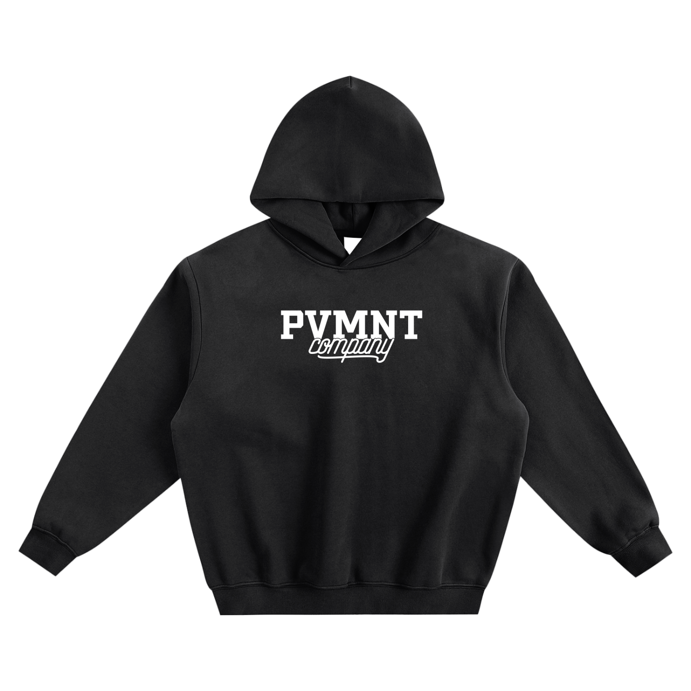 PVMNT - BLK Boxy Hoodie
