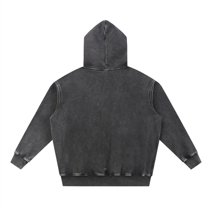 PAVEMENT oversized Snow washed hoodie