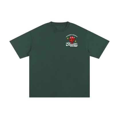 HEAVYWEIGHT SLUGGER Tee FOREST GRN