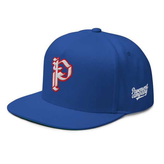 Capital P Flat Bill Snapback
